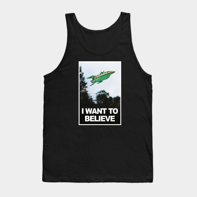 I want to believe in the future Tank Top by gnotorious